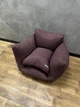 Бескаркасное кресло Velvet 90х60х70 см коричневое - изображение 3