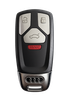 Корпус смарт ключа нового образца Audi MeyKey (92-77) 3 кнопки + Panic с логотипом для американского региона - изображение 1