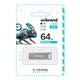 USB Flash Drive Wibrand 64gb Chameleon Серебро - изображение 2