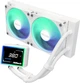 Система водяного охлаждения ASRock Challenger 240 Digital White (4711581493476) - изображение 1