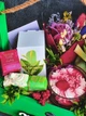 Подарунковий набір для коханої дівчини дружини/ жінки / вчительці/ Premium SPA з букетом, соєвою свічкою та шарфом | На 8 Березня, День народження, Річницю - зображення 2