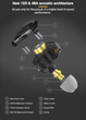 Навушники KZ ZS10 Pro X Black з мікрофоном - изображение 4