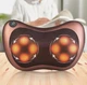 Масажна подушка для шиї, спини та тіла Massage Pillow, 8 роликів, для дому та машини - зображення 2