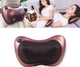 Масажна подушка для шиї, спини та тіла Massage Pillow, 8 роликів, для дому та машини - зображення 5