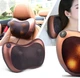 Масажна подушка для шиї, спини та тіла Massage Pillow, 8 роликів, для дому та машини - зображення 6