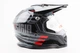 Шлем кроссовый/эндуро/ATV BLD-819-7, M (57-58 см) BLD, черно-серо-красный - изображение 3