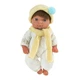 Кукла-пупс функциональная Star Toys в красивой одежде с шарфиком 21см подвижные ручки и ножки 2531 - изображение 3