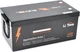 Акумуляторна батарея LiTime LiFePO4 BASIC 51.2V 100Ah 5120Wh (100/100A), заряд 57.6В/12А, 520x269x220 мм, 36.4 кг, Q1 (YT44801) - зображення 2