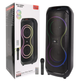 Портативна Bluetooth-колонка SPS ZQS8255 40 Вт з мікрофоном та LED підсвічуванням 5000 mAh Black (10377) - зображення 8