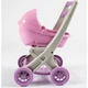 Коляска для кукол с люлькой Doloni Toys пластиковая 57см козырек, 4 колеса, подставка для вещей 0121/04 - изображение 4
