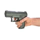 Страйкбольний пістолет AirSoft Gun Walther металевий з пружинним механізмом та пластиковими кульками C23A - зображення 3