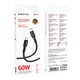 USB Borofone BX116 Type-C to Type-C 60W Черный - изображение 2
