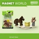 Конструктор магнітний My World Майнкрафт Мешканець та кінь 10 деталей з фігурками T9941-T9948 - зображення 1