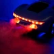 Радиоуправляемая спортивная машинка PowerMotors 25см с зарядной станцией, аккумулятором, светом и паром PM3413 - изображение 8