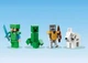 Конструктор блочный Minecraft Ледяные вершины My world 304 детали 4 фигурки героев и аксессуары 31243 - изображение 6