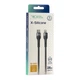 USB Ridea RC-XS51 X-Silicone Type-C to Lightning 30W 2m Черный - зображення 2