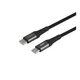 USB Ridea RC-US42 UltraStrong Type-C to Type-C 60W 1.2m Черный - изображение 1