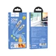 USB Hoco U113 Solid PD20W Silicone Type-C to Lightning Золотой - изображение 3