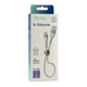 USB Ridea RC-XS51 X-Silicone Type-C 3A 0.25m Белый - изображение 2