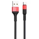 USB Hoco X26 Xpress Charging Micro Черно-Красный - изображение 1