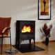 Чавунна піч на вугіллі Dovre 425 GM - зображення 4