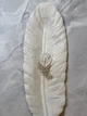 Брошка Mirshine Feather Pearl/Gold - изображение 2