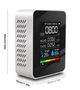 Детектор вуглекислого газу (СО2), формальдегіду (HCHO) і TVOC Модель BC125 з гігрометром і термометром біло- чорний - изображение 3