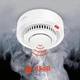 Розумний Wi-Fi Датчик диму з сигналізацією Датчик Пожежної безпеки, застосунок TuyaSmart Wi-Fi - зображення 2