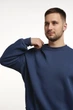 Світшот оверсайз утеплений Індіго M - изображение 4