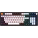 Клавіатура GamePro MK170B, Black/White, USB, механічна (перемикачі Outemu Red), RGB-підсвічування, 97 кнопок, регулятор гучності, змінні перемикачі, 1.8 м, UK/EN - зображення 1