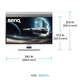 Монитор BenQ EX271UZ White - изображение 7