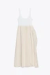 Комбінована сукня міді Zara 0264/212 L Бежева (00264212712L) - зображення 6