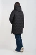 Жіноча куртка демісезонна великого розміру UF-Fashion LR 209 52 чорний - зображення 3