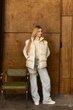 Жилетка женская демисезонная Tian Sky - T One Size beige - изображение 4