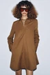 Поплінова сукня-сорочка zw collection Zara 9210/588 XS коричнева (09210588723XS) - зображення 4