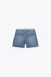 Джинсові шорти з ременем Zara 5862/152 XXS/32 сині (0586215242732) - зображення 5