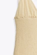 Комбінована сукня Zara 0881/393 XL Бежева (00881393710XL) - зображення 8