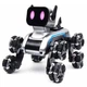 Робот-собака Stunt Robot Dog H29-1 на радіокеруванні з LED-підсвіткою та 8 колесами Mecanum - изображение 1