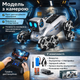 Робот-собака Stunt Robot Dog H29-1 на радіокеруванні з LED-підсвіткою та 8 колесами Mecanum - изображение 5