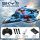 Радіокерований квадродрон SKY OVERLORD з 4 пропелерами та LED-підсвіткою - изображение 1