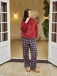Куртка на блискавці UNIQLO зі штучного хутра 1159854279 (Червоний M) - зображення 4