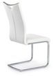 Krzesło do kuchni i salonu Halmar Białe  V-CH-K/224-KR-BIAŁY (5905248117389) - obraz 2