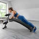 Наклонная скамья для тренировок пресса Gymtek XL200 с эспандерами для дома - изображение 15