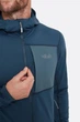 Чоловіча флісова кофта Rab Superflux Hoody, Tempest Blue, L - зображення 4