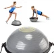 Балансировочная платформа Cornix Bosu Ball полусфера 58 см с эспандерами Grey (XR-0455) - изображение 7