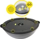 Балансировочная платформа Cornix Bosu Ball полусфера 58 см с эспандерами Grey (XR-0455) - изображение 3