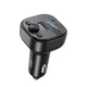 FM - трансмітер XO BCC18 Smart Bluetooth MP3 Car Charger Type-C 3A Black - изображение 1