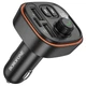 FM - трансмітер Borofone BC59 Heroic (USB-A/USB-C) 5V/3A Black - изображение 1
