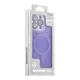 Чохол TPU+PC Magnetic Matte Camera Lens with Magsafe для iPhone 15 Purple - зображення 2