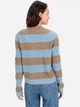 Кардиган з домішкою вовни в'язаний жіночий Camel Active Knitwear 309592-4K41-12 XS Коричневий/Блакитний (4064478885220) - зображення 2